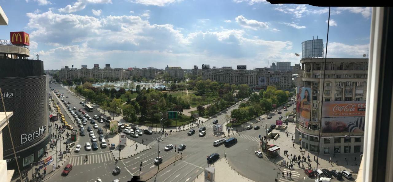 Old City Center - Unirii Panoramic Flat Bukarest Kültér fotó